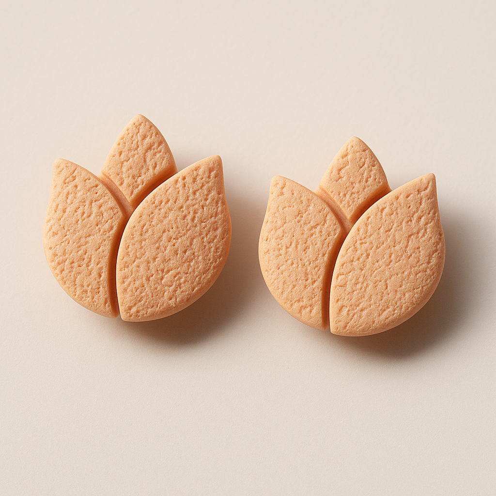 Tulip Stud (Peach)