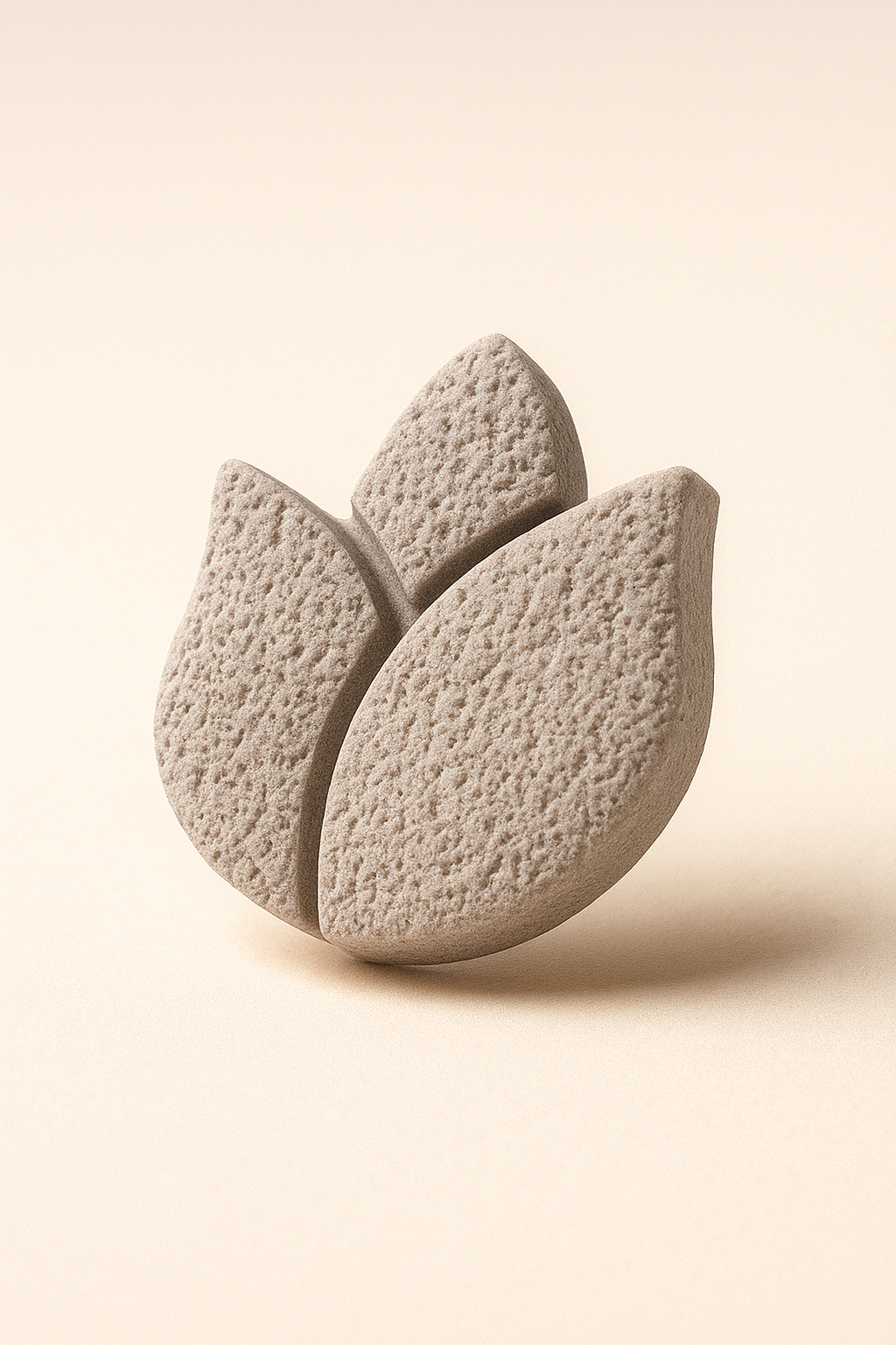 Tulip Stud Beige
