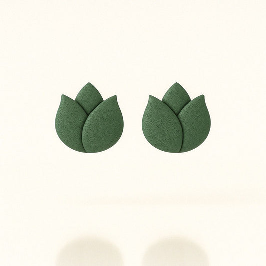 Tulip Stud (Green)