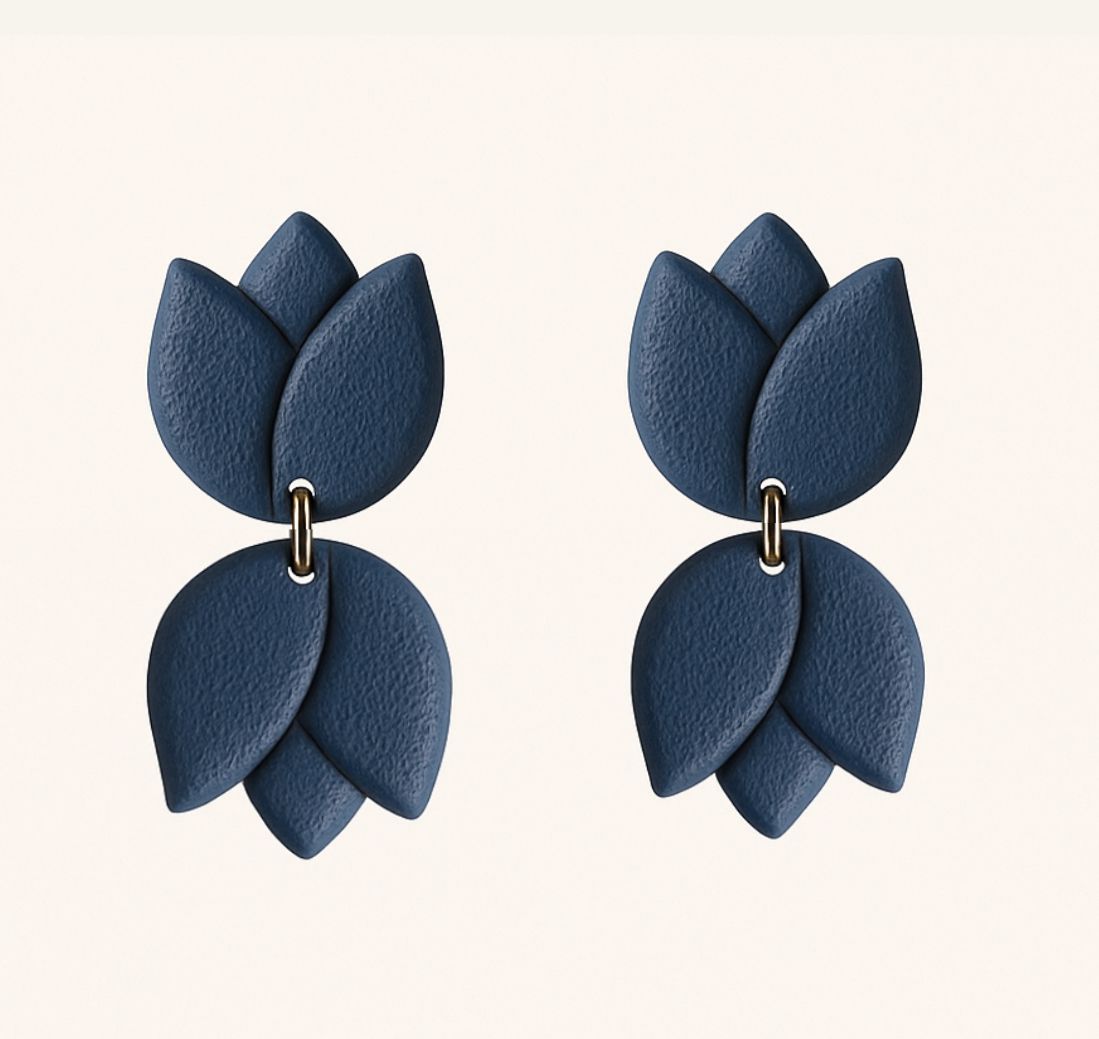 Tulip Dangle (Blue)