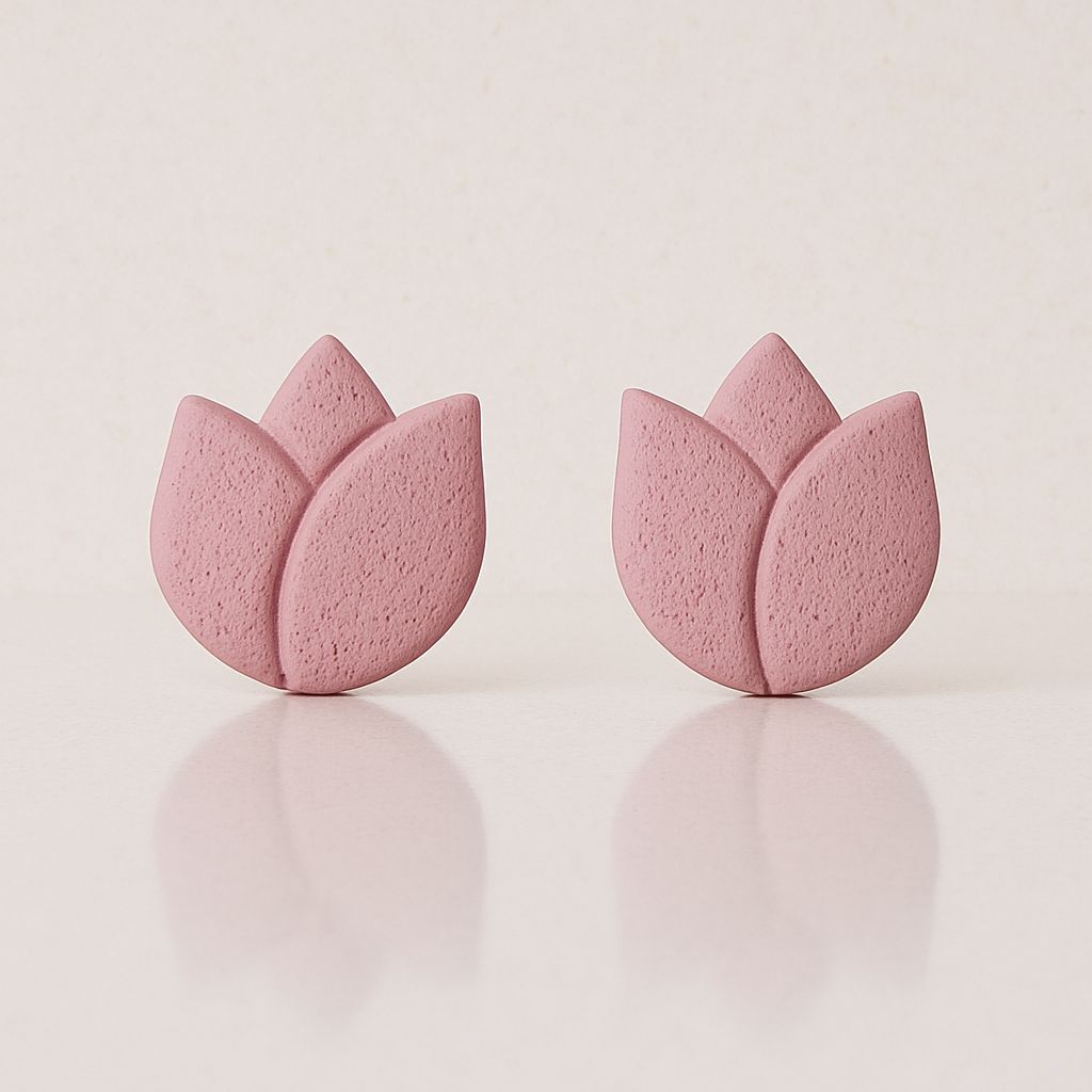 Tulip Stud (Pink)