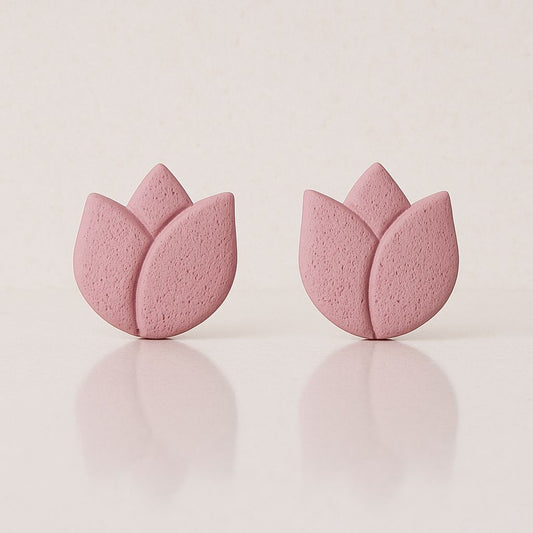 Tulip Stud (Pink)