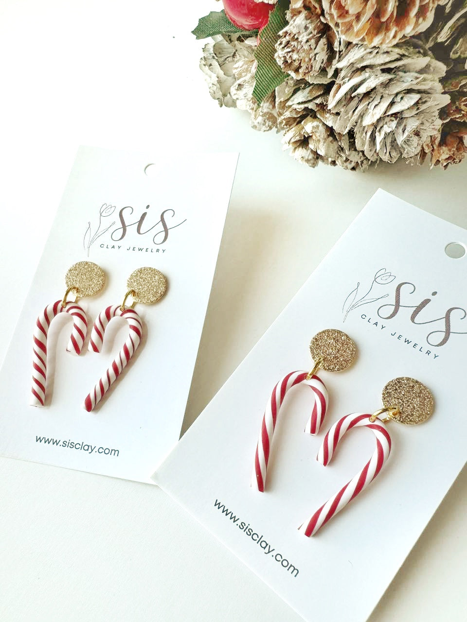 Candy Cane Earrings