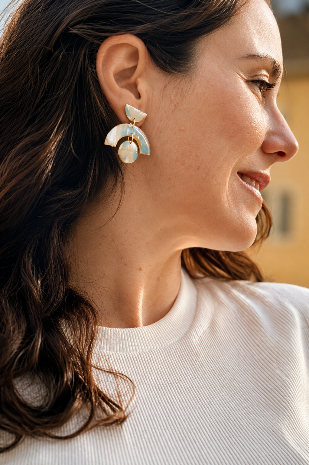 Marlin – Lightweight Hypoallergenic Coastal Dangle Earrings