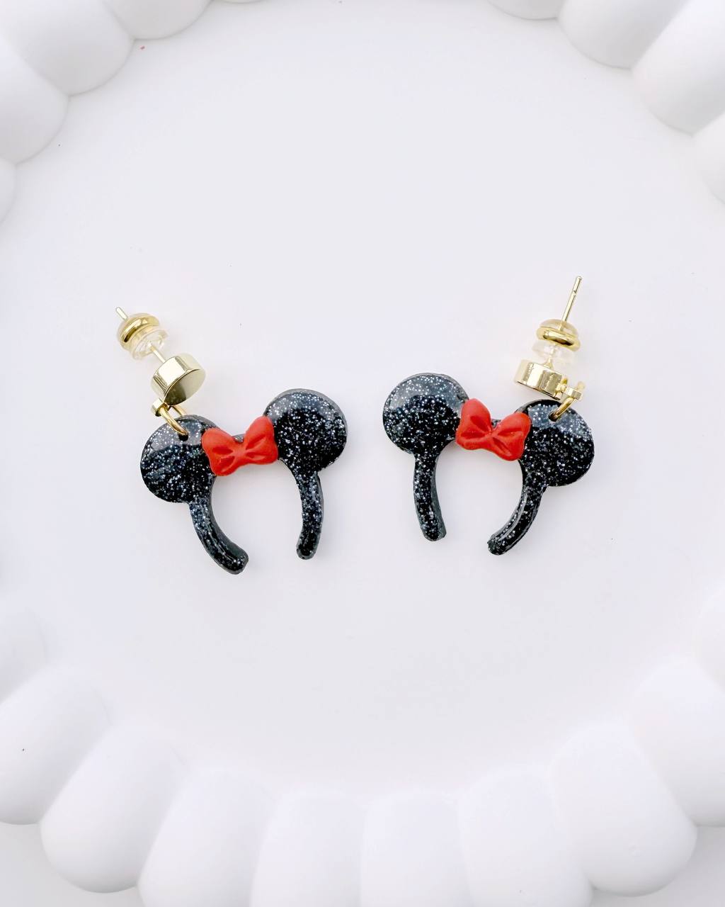 Minnie Ear Headband Earrings