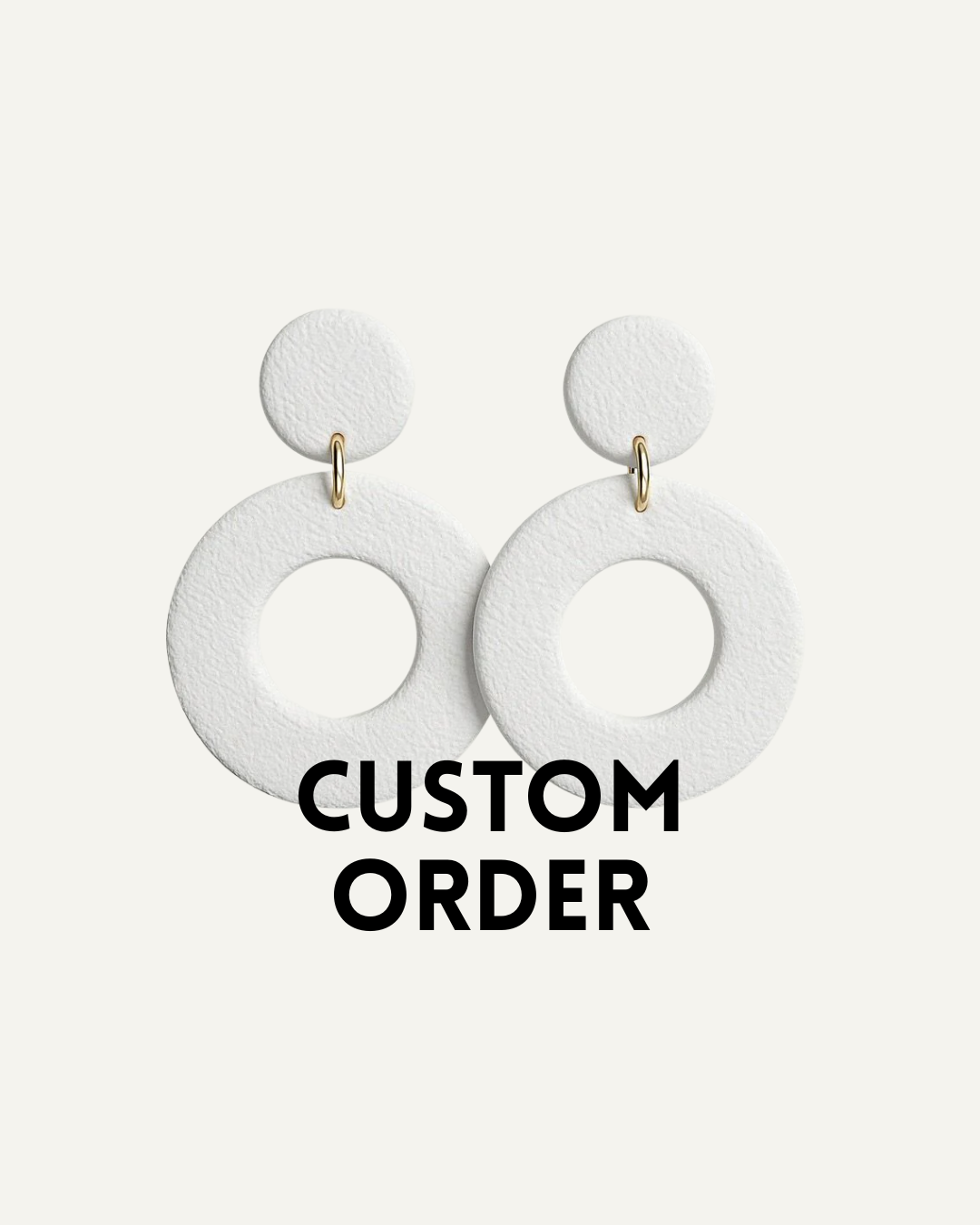 Boucles d'oreilles personnalisées – Sur mesure